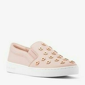 Michael Kors Soft Pink Keaton Slip On